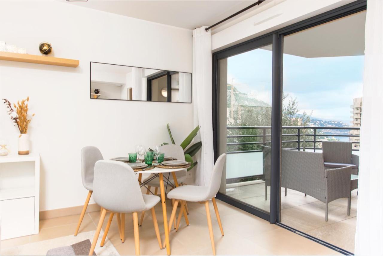 Appartement Vue Monaco & Tour Odeon - Terrasse - Parking - Bh à Beausoleil Extérieur photo