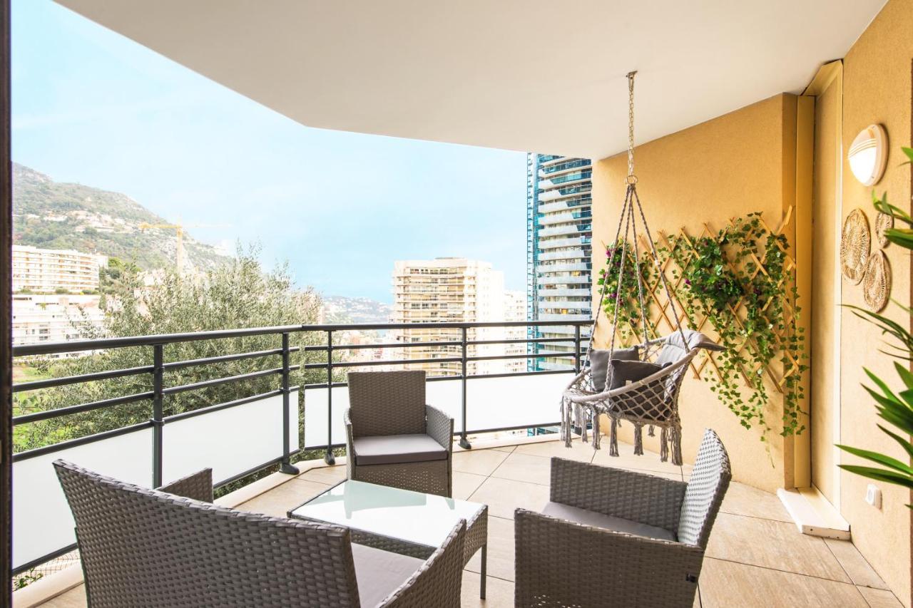 Appartement Vue Monaco & Tour Odeon - Terrasse - Parking - Bh à Beausoleil Extérieur photo